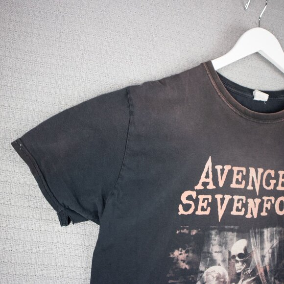 Avenged Sevenfold 2018 Canada Tour Tee Distressed XL - Picture 4 of 8